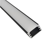 Velvalux Aluminium Profiel Zwart voor Trapverlichting LED Strip - thumbnail