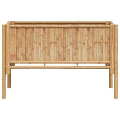 Verhoogde plantenbak Bruin 110 x 35 x 70 cm Bamboe