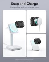 ESR voor AirPods Pro 2 hoes, MagSafe draadloos opladen, compatibel met AirPods Pro 2e generatie 2022/1e generatie 2019, magnetisch deksel, HaloLock Cyber Armor Tough Case voor AirPod Pro, zwart - thumbnail