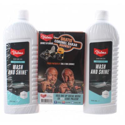 valma wash en shine + spons 2 x 500 ml