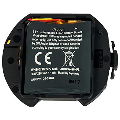 Jabra 14151-09 Verloving Battery Pack Zwart