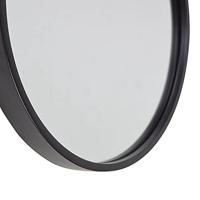 Urban Interiors Ronde Spiegel 'Boston' Ø75cm, kleur Zwart - thumbnail