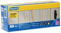 Rapid Lijmpatronen Hout | Ø11-12 x 190 mm | 48 Stuks - 5001421 - thumbnail