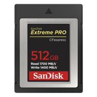 SanDisk CF Express Extreme Pro 512GB 1700MB/s Read 1400MB - thumbnail