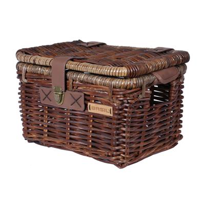 Basil denton - fietsmand - small - bruin