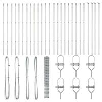 Weidehekwerk Zilver 50 x 1.6 m Gegalvaniseerd staal - thumbnail