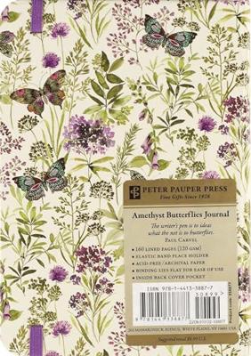 Amethyst Butterflies Notitieboek Amethyst Butterflies Notitieboek