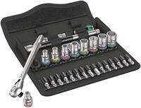 Wera 8100 SA 11 Zyklop 05004021001 Dopsleutelset Inch 1/4 28-delig - thumbnail