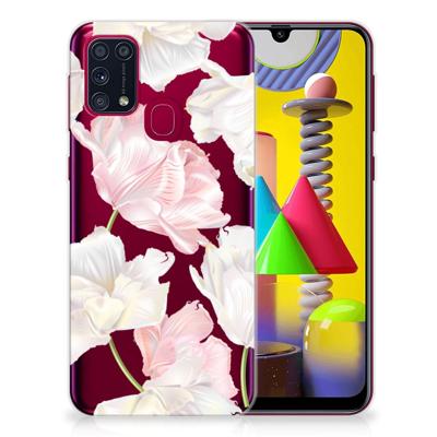 Samsung Galaxy M31 TPU Case Lovely Flowers