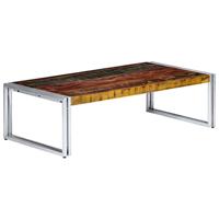 Salontafel 120x60x35 cm massief gerecycled hout - thumbnail