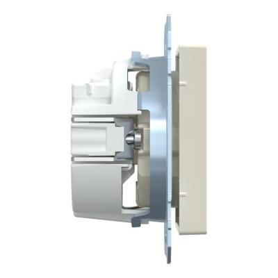 Merten MEG2300-0419 Wandcontactdoos System M Polar-wit 1 stuk(s)