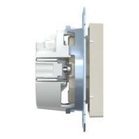 Merten MEG2300-0419 Wandcontactdoos System M Polar-wit 1 stuk(s) - thumbnail
