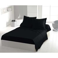 Laken - HOME LINGE PASSION - HP72093 - 82 g microvezel - 240 x 300 cm - Zwart - thumbnail