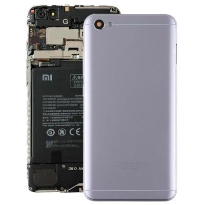 Achterste schutblad met cameralens & Zijtoetsen voor Xiaomi Redmi opmerking van 5A(Grey)