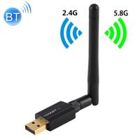 EDUP EP-AC1661 2 in 1 Bluetooth 4.2 + Dual Band 11AC 600Mbps High Speed Wireless USB Adapter WiFi Receiver - thumbnail