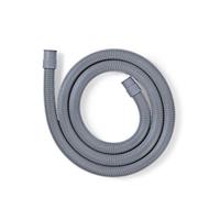 Afvoerslang | 21 mm | 19 mm | 1.5 Bar | 90 °C | 1.80 m | Toepassing: Schotel / Wasmachine | Grijs - thumbnail