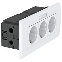 OBO Bettermann 6119433 Apparaatinzet Stopcontact (b x h x d) 185 x 84 x 60 mm 1 stuk(s) Wit - thumbnail