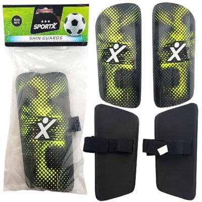 SportX scheenbeschermers groen/zwart