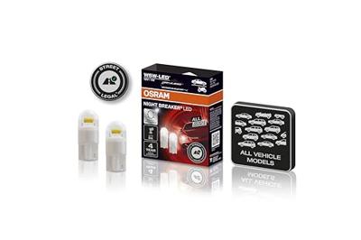 Osram Automotive 2825DWNB-2HFB LED-lamp Night Breaker LED W5W 1 W 12 V