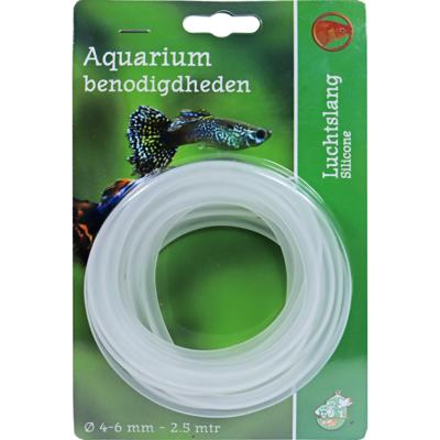 Luchtslang diameter 4-6 mm silicone 2.5 meter op blister Aqua-accessoires Gebr. de Boon - Gebr de boon Luchtslang diameter 4-6 mm silicone 2.5 meter op blister Aqua-accessoires Gebr. de Boon - Gebr de boon