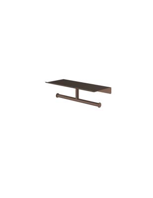 Hotbath &More Dubbele rolhouder voor Planchet serie Tuscan bronze Hotbath &More Dubbele rolhouder voor Planchet serie Tuscan bronze