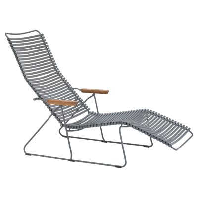 Houe Click Sunlounger ligstoel Dark Grey