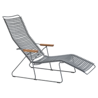 Houe Click Sunlounger ligstoel Dark Grey - thumbnail