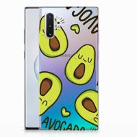 Samsung Galaxy Note 10 Plus Telefoonhoesje met Naam Avocado Singing - thumbnail