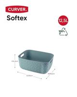 Curver Softex opbergmand M Blauwgroen - thumbnail