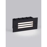 Lyora Strakke wandlampOff 17cm met ribbels - 9030776 - thumbnail