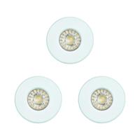 Eglo Set van 3 inbouwspotsIgoa wit - 94977 - thumbnail
