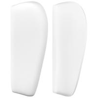 Boxspring met matras kunstleer wit 140x190 cm - thumbnail