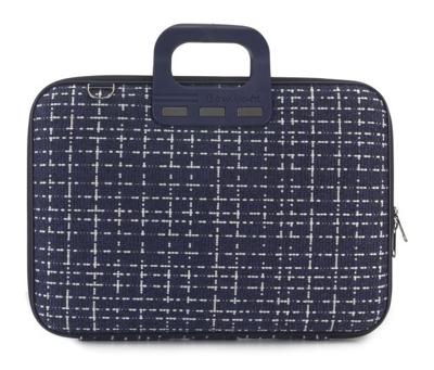 Bombata laptoptas Tweed 15,6 inch 43 x 33 x 7 cm nylon blauw Bombata laptoptas Tweed 15,6 inch 43 x 33 x 7 cm nylon blauw