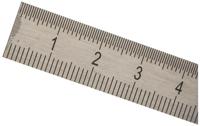 Sola Buigbare lineaal 150x13x0,5mm RVS LSS150, dubbelzijdige maatverdeling mm/cm - 56103001 - 56103001 - thumbnail