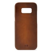 Senza Desire Leather Cover Samsung Galaxy S8+ Burned Cognac - thumbnail