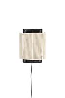 Dutchbone Wandlamp 'Elon' Katoen - thumbnail