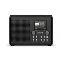 Pure Classic H4i Black-Black Ash EU/UK Zakradio Internet, DAB+, FM DAB+, Bluetooth, USB, MP3, Internetradio Zwart, Es - thumbnail