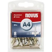 Novus Blindklinknagel A4 X 8mm | Alu SB | 30 stuks - 045-0024 045-0024 - thumbnail
