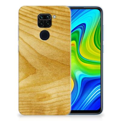 Xiaomi Redmi Note9 | Bumper Hoesje | Licht Hout