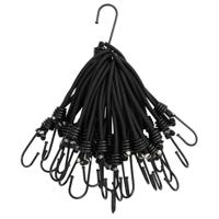 VidaXL Spanelastiek met haken 50 st 17 cm - thumbnail