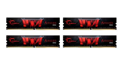 G.Skill Aegis F4-3200C16Q-64GIS geheugenmodule 64 GB 4 x 16 GB DDR4 3200 MHz