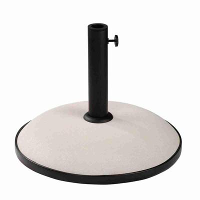 Marbueno Parasol Rond Cement 45x36 cm 20KG Wit Tuin, Zwembad en Terras 10451