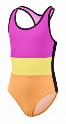 Beco zwempak Pop Colour meisjes polyamide roze/oranje