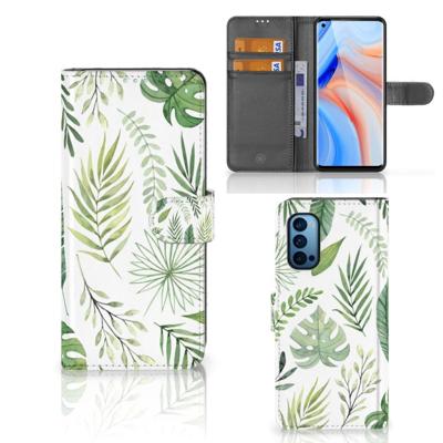 OPPO Reno 4 Pro 5G Hoesje Leaves OPPO Reno 4 Pro 5G Hoesje Leaves