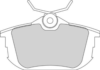 Remblokken set 36950