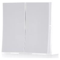 Gira F100 serie-wip voor schakelaars en drukcontacten zuiverwit glanzend - thumbnail