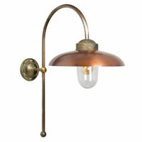 Saint Tropez L Muurlamp Brons - thumbnail