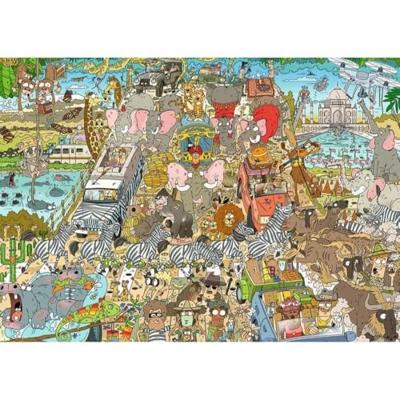 Ravensburger Legpuzzel safari, 1000st.