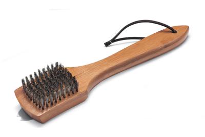 Weber Schoonmaakborstel van bamboehout 30cm