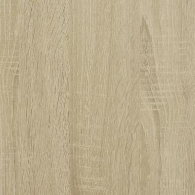 Dressoir 101x35,5x74,5 cm bewerkt hout sonoma eikenkleurig Dressoir 101x35,5x74,5 cm bewerkt hout sonoma eikenkleurig